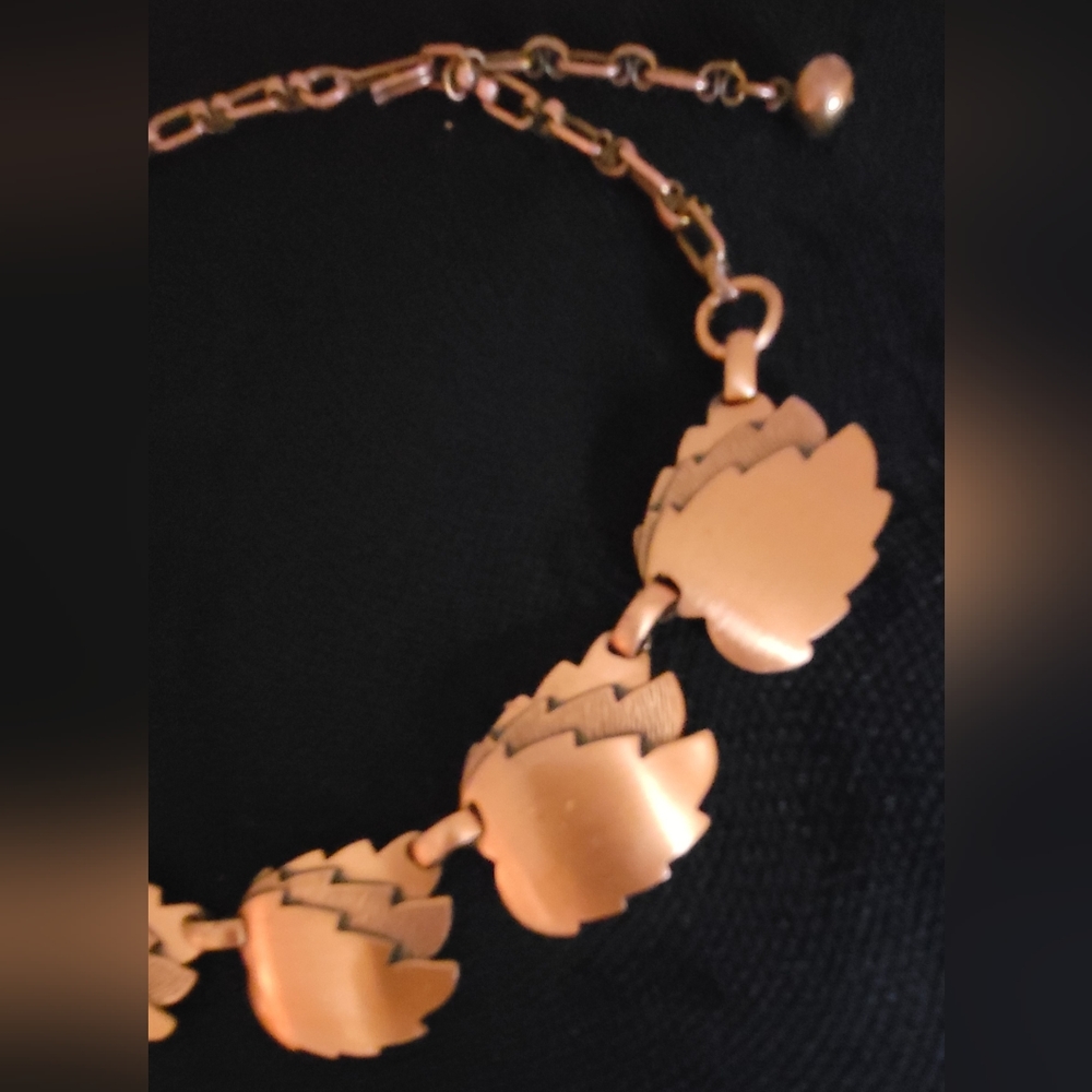 Necklace, solid copper - Picture 2 of 3